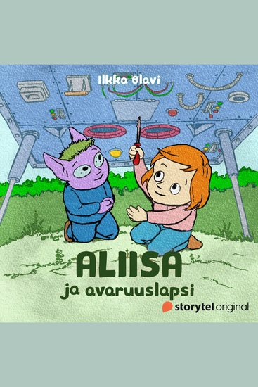Aliisa ja avaruuslapsi - cover
