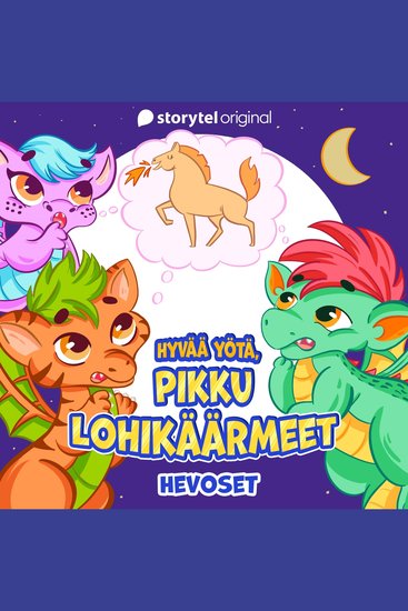 Hyvää yötä pikku lohikäärmeet: Hevoset - cover