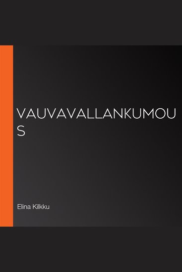 Vauvavallankumous - cover
