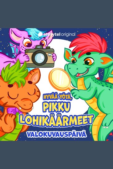 Hyvää yötä pikku lohikäärmeet K1O8 - cover