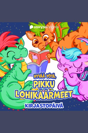 Hyvää yötä pikku lohikäärmeet K1O6 - cover