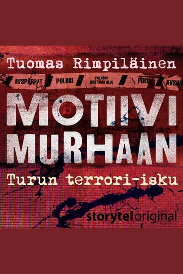 Motiivi murhaan - Turun terrori-isku - cover