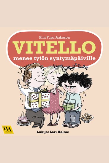 Vitello menee tytön syntymäpäiville - cover