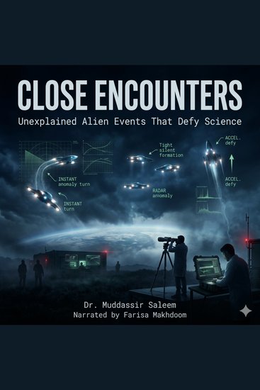 Close Encounters: Unexplained Alien Events That Defy Science - Mysterious UFO Sightings Alien Theories and Real Encounters Beyond Human Understanding - cover