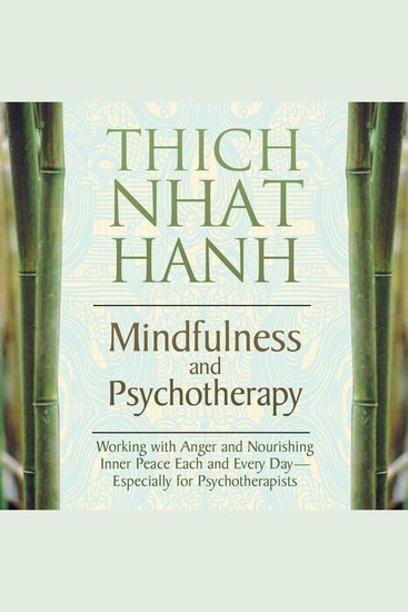 Mindfulness and Psychotherapy - Working with Anger and Nourishing Inner Peace Each and Every Day--Especially for Psychotherapists - cover
