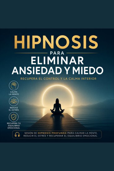 Hipnosis para Eliminar Ansiedad y Miedo – Recupera el Control y la Calma Interior - Sesión de Hipnosis Profunda para Recuperar el Equilibrio Emocional - cover