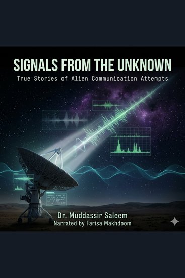 Signals from the Unknown: True Stories of Alien Communication Attempts - Decoding Mysterious Messages Military Signals and Extraterrestrial Contact Theories - cover