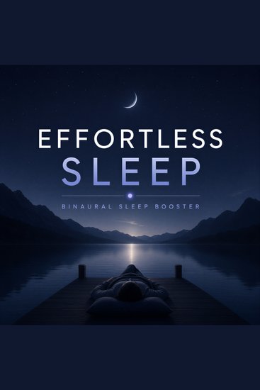 Effortless Sleep | Binaural Sleep Booster - Immersive Binaural Audio for Deep Sleep Relaxation and Overnight Recovery - cover