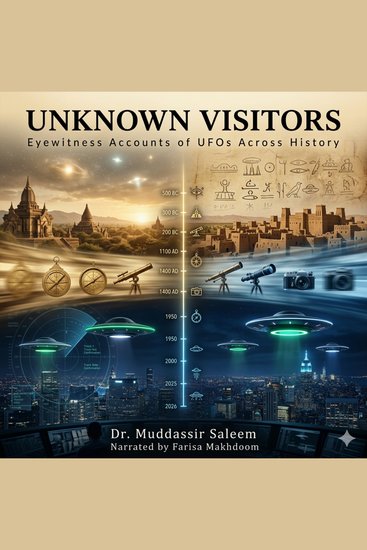 Unknown Visitors: Eyewitness Accounts of UFOs Across History - Historical Sightings Mysterious Encounters and Real Testimonies of Unexplained Aerial Phenomena - cover