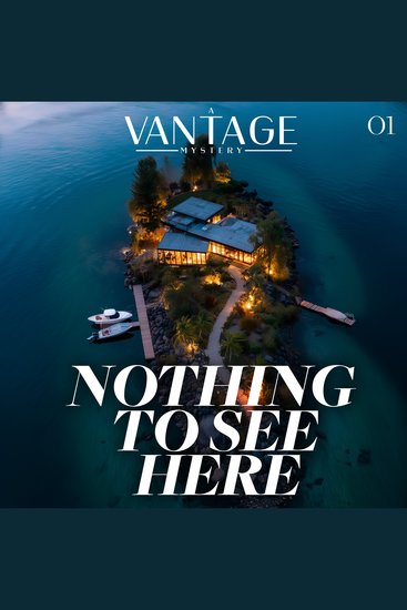 NOTHING TO SEE HERE: A Vantage Mystery - Book 1 - A Private Island Thriller: Twelve Guests One Stolen Secret No Way Off the Island A Twist That Changes Everything - cover