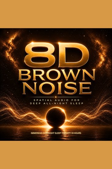 Brown Noise Collection: 8D Brown Noise | 9 Hours | Spatial Audio for Deep All-Night Sleep - Immersive Overnight Sleep Therapy - cover