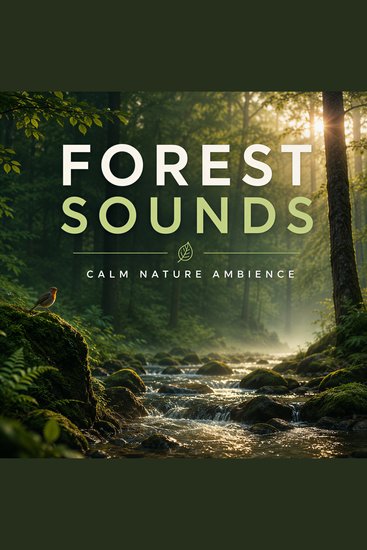 Forest Sounds – Calm Nature Ambience - Immersive Nature Audio for Relaxation Focus and Peaceful Sleep - cover