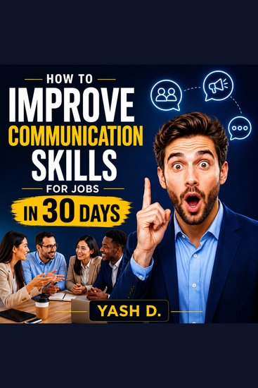 How to Improve Communication Skills for Jobs in 30 Days - cover