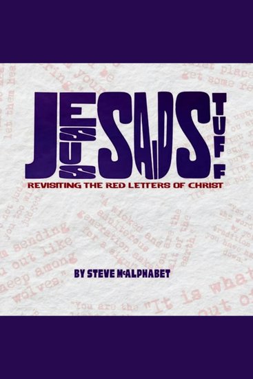 Jesus Said Stuff - Revisiting The Red Letters Of Christ - cover