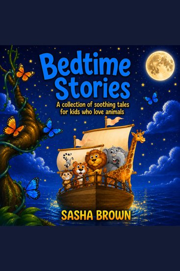 Bedtime Stories - A collection of soothing tales for kids who love animals - cover