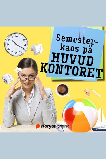 Semesterkaos på huvudkontoret - cover