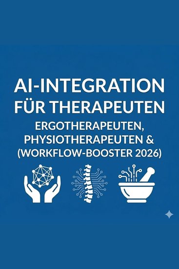 AI-Integration für Ergotherapeuten Physiotherapeuten & Heilpraktiker - Dein praxisnaher Workflow-Booster 2026 - cover