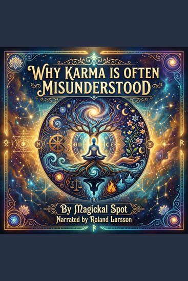 Why Karma Is Often Misunderstood - What Karma Really Means Beyond Punishment Reward and Cosmic Justice - cover