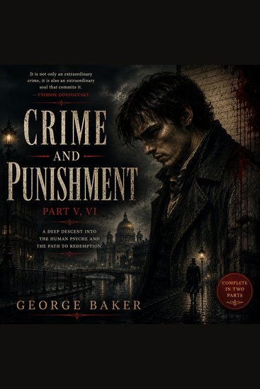 Crime and Punishment (Part V VI) - A Deep Descent into the Human Psyche and the Path to Redemption - cover