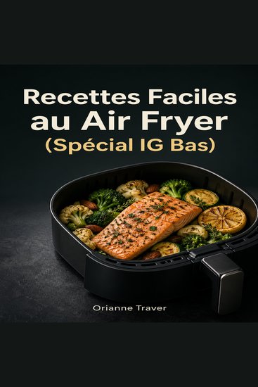Recettes Faciles au Air Fryer (Spécial IG Bas) - Cuisiner sainement rapidement et sans matières grasses pour toute la famille - cover
