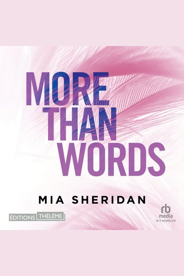 More than words - Archer's voice no 3 - cover