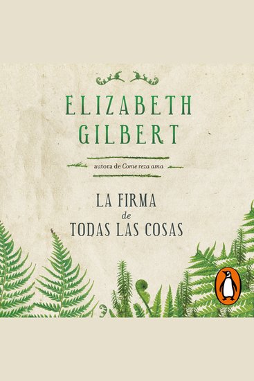 La firma de todas las cosas - cover