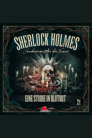 Sherlock Holmes Sonderermittler der Krone Folge 21: Eine Studie in Blutrot (ungekürzt) - cover
