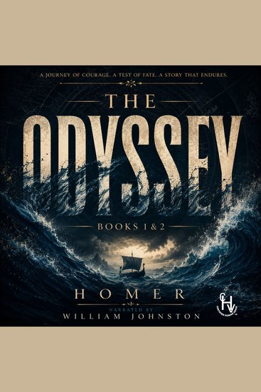 The Odyssey - Book 1 and 2 - cover