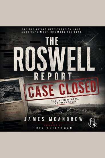 Roswell Report The - Case Closed - cover