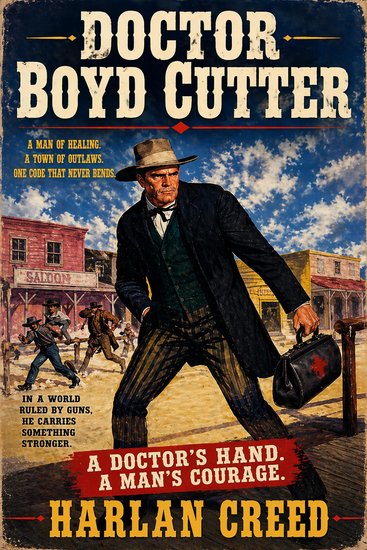 Doctor Boyd Cutter - A Classic Western - cover