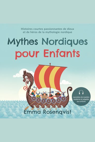 Mythes nordiques pour enfants : Histoires courtes passionnantes de dieux et de héros de la mythologie nordique – racontées de manière moderne et adaptée aux enfants - cover