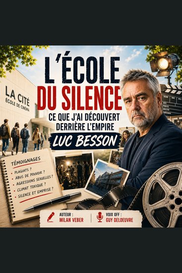 L’École du Silence : Ce que J’ai Découvert Derrière l’Empire Luc Besson - cover