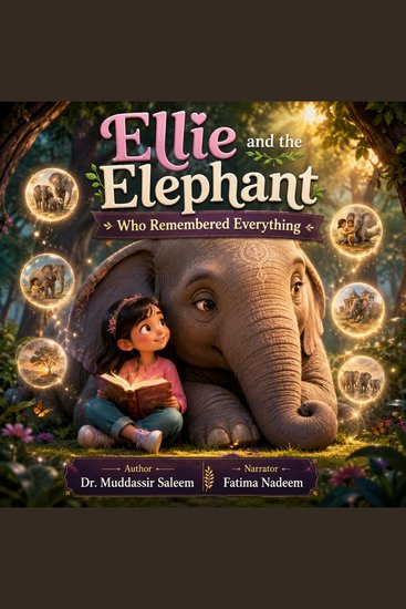 Ellie and the Elephant Who Remembered Everything - A Heartwarming Adventure About Kindness Learning and Remembering - cover
