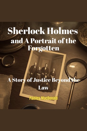 Sherlock Holmes and A Portrait of the Forgotten - A Story of Justice Beyond the Law - cover