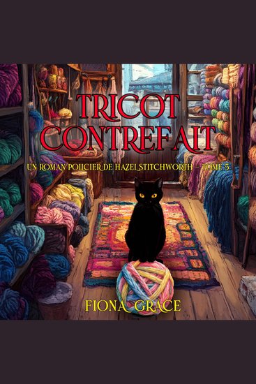 Tricot contrefait (Un roman policier de Hazel Stitchworth — tome 5) - Narration par une voix synthétisée - cover