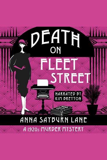 Death On Fleet Street - A 1920s Murder Mystery - cover
