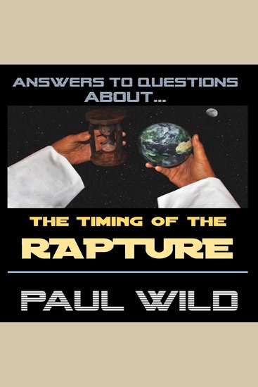 The Timing of the Rapture - cover