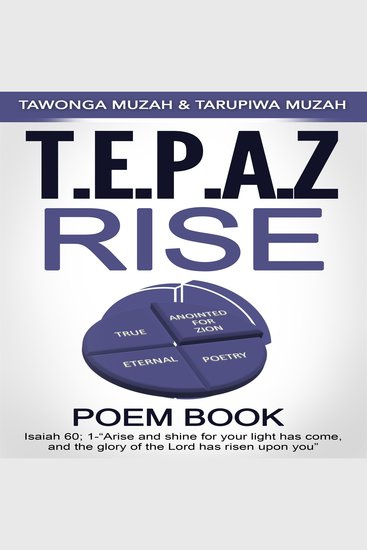 TEPAZ Rise - Poem Book - cover
