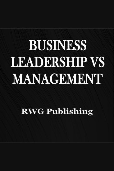 Business Leadership vs Management - cover