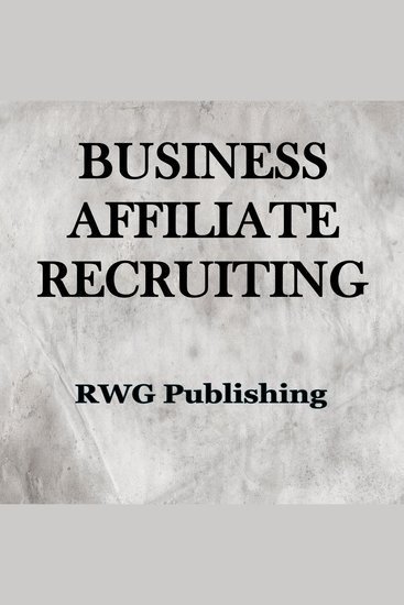 Business Affiliate Recruiting - cover