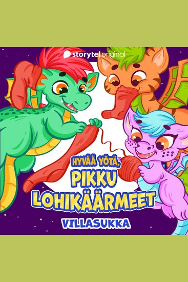 Hyvää yötä pikku lohikäärmeet: Villasukka - cover