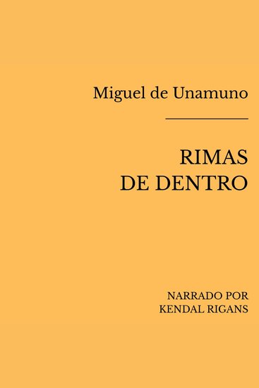 Rimas de dentro - cover