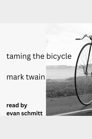 Taming the Bicycle - cover