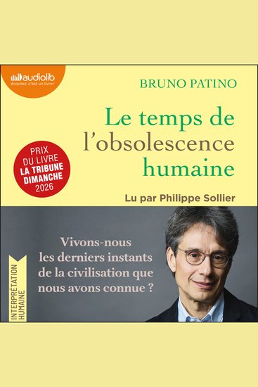 Le temps de l'obsolescence humaine - Prix La Tribune 2025 - cover