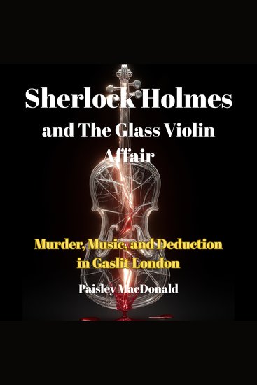 Sherlock Holmes and The Glass Violin Affair - Murder Music and Deduction in Gaslit London - cover