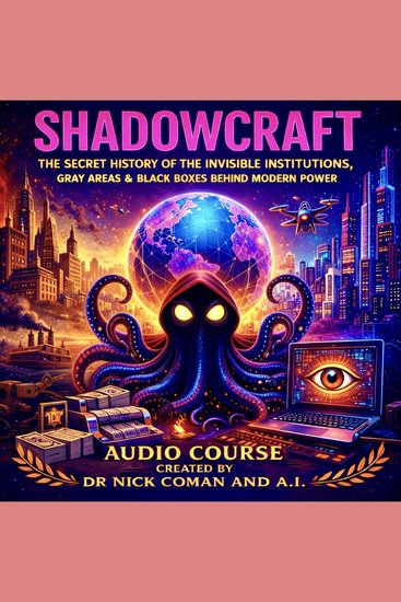 Shadowcraft: The Secret History of the Invisible Institutions Gray Areas & Black Boxes Behind Modern Power - cover
