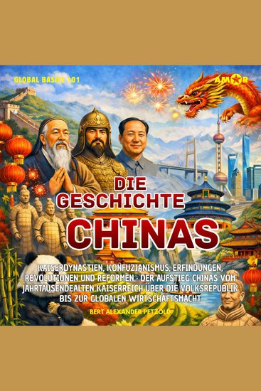 Die Geschichte Chinas - Kaiserdynastien Konfuzianismus Erfindungen Revolutionen und Reformen - Vom jahrtausendealten Kaiserreich zur Volksrepublik - Global Basics 101 - Deine Serie für modernes Wissen Folge 7 (ungekürzt) - cover