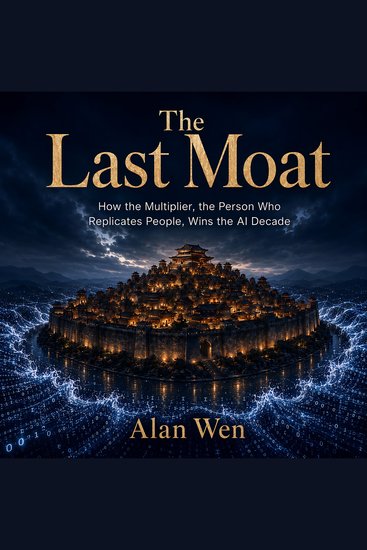 The Last Moat - How the Multiplier the Person Who Replicates People Wins the AI Decade - cover