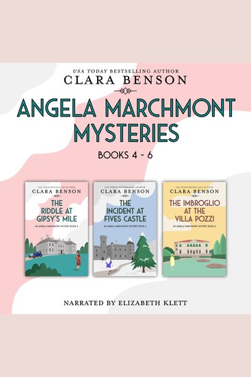 Angela Marchmont Mysteries Books 4-6 - cover