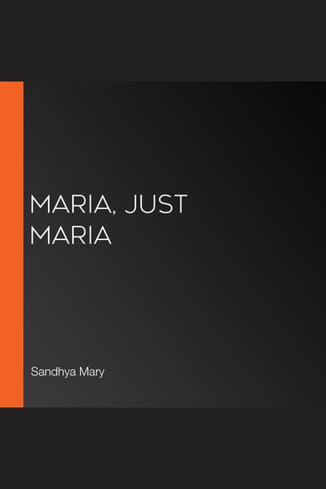Maria Just Maria - cover